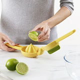 Joseph Joseph JuiceMax Dual-action Yellow Citrus Press