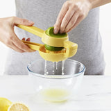 Joseph Joseph JuiceMax Dual-action Yellow Citrus Press