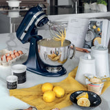 KitchenAid 4.8L Artisan Stand Mixer - Ink Blue + Free Cook Book
