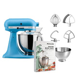 KitchenAid Artisan Stand Mixer 4.8 L Velvet Blue + Free Cook Book