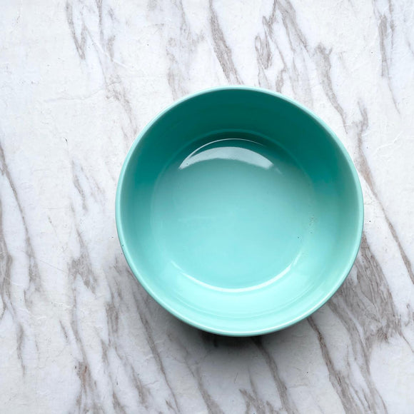 Turquoise/White Bowl